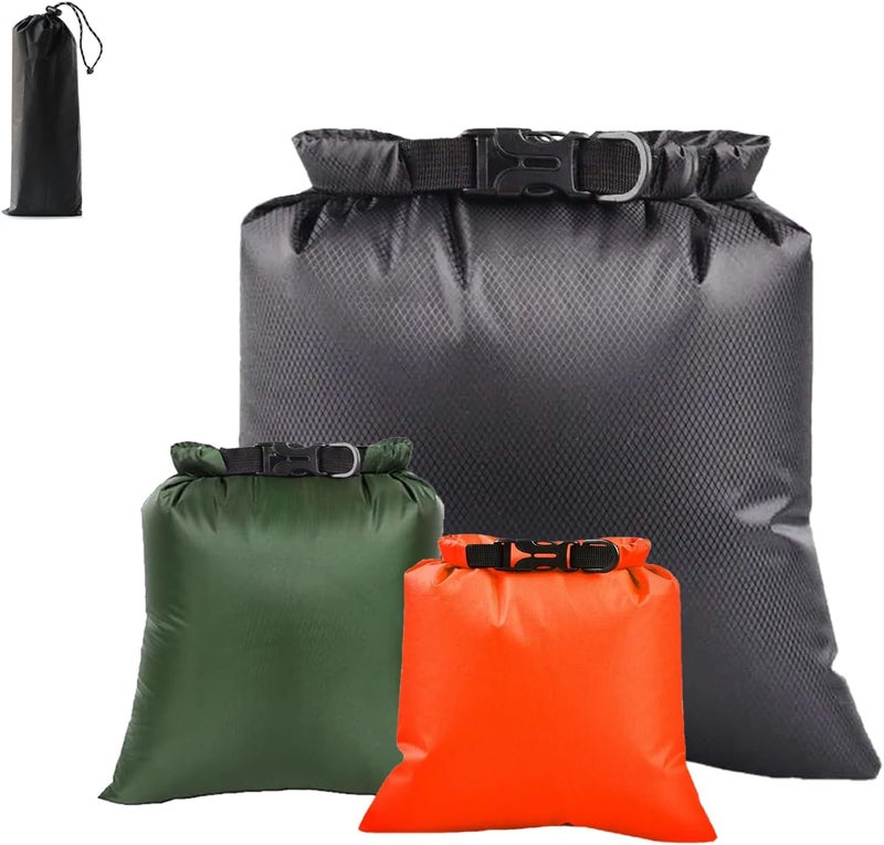 ILZAR Store 6PCS Dry Bags Waterproof, Lightweight Dry Bags for Kayaking Waterproof，Outdoor Waterproof Bag for Kayaking Hiking Boating Camping - Image 1